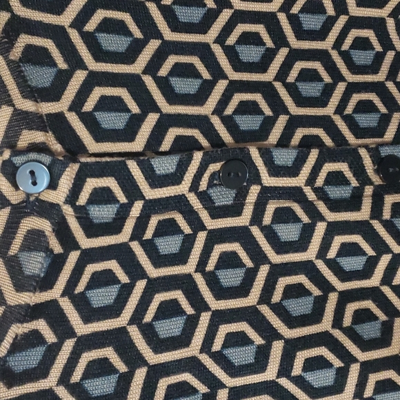 Geometric Patterned Button Down - Picture 2 of 2